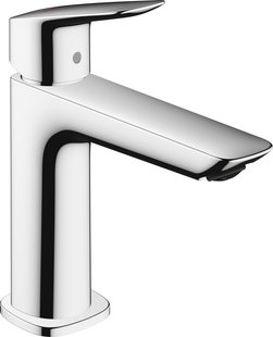 Hansgrohe Logis Fine ééngreeps wastafelmengkraan 100 CoolStart zonder afvoer, chroom Hansgrohe Logis Fine ééngreeps wastafelmengkraan 100 CoolStart zonder afvoer, chroom