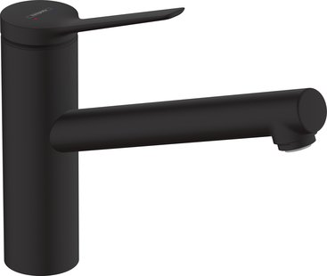 Hansgrohe Zesis M33 ééngreeps keukenmengkraan 150, 1jet, mat zwart