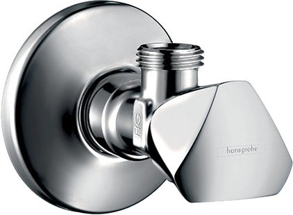 Hansgrohe Hoekstopkraan E met G 3/8 aansluiting, chroom