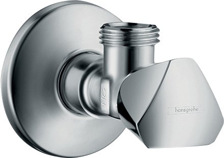 Hansgrohe Hoekstopkraan E met G 1/2 aansluiting, chroom