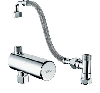 Hansgrohe Ecostat thermostaat onderbouw voor hoekstopkraan, chroom