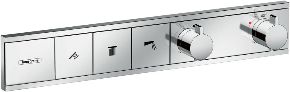 Hansgrohe RainSelect thermostaat inbouw voor 3 functies, chroom