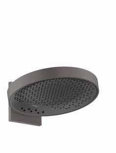 Hansgrohe Rainfinity PowderRain hoofddouche 360 3jet met douche-arm, Brushed Black Chrome