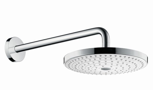 Hansgrohe Raindance Select S hoofddouche 240 2jet met douche-arm, wit/chroom
