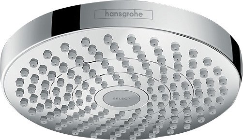 Hansgrohe Croma Select S hoofddouche 180 2jet EcoSmart, chroom