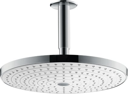 Hansgrohe Raindance Select S hoofddouche 300 2jet met plafondaansluiting, wit/chroom