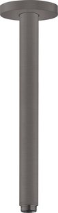 Hansgrohe plafondbevestiging S 300 mm, Brushed Black Chrome