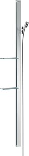 Hansgrohe Unica glijstang E 150 cm met doucheslang, chroom