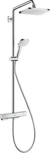 Hansgrohe Croma E Showerpipe 280 1jet EcoSmart met thermostaat, chroom