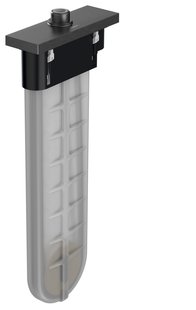 Hansgrohe sBox afbouwdeel rechthoekig, Brushed Black Chrome