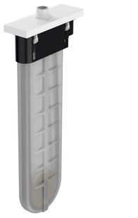 Hansgrohe sBox afbouwdeel rechthoekig, mat wit