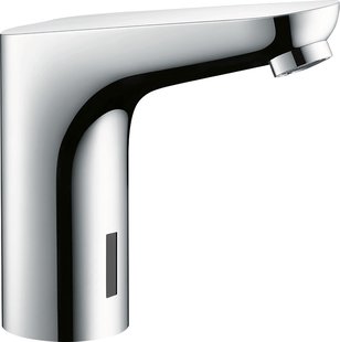 Hansgrohe Focus elektronische wastafelmengkraan zonder temperatuurgreep voor 230V netstroom, chroom