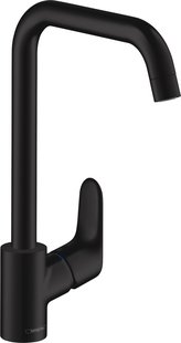 Hansgrohe Focus M41 ééngreeps keukenmengkraan 260, mat zwart