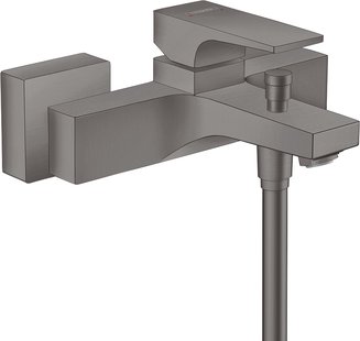 Hansgrohe Metropol ééngreeps badmengkraan opbouw, Brushed Black Chrome