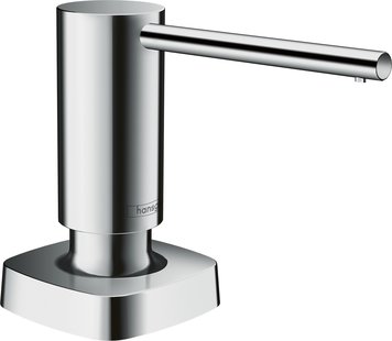 Hansgrohe A71 zeep-/ lotiondispenser, chroom Hansgrohe A71 zeep-/ lotiondispenser, chroom