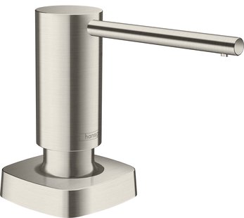Hansgrohe A71 zeep-/ lotiondispenser, rvs look