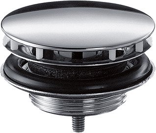 Hansgrohe afvoergarnituur niet afsluitbaar, voor wastafels, chroom