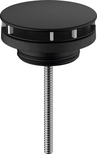 Hansgrohe afvoergarnituur niet afsluitbaar, voor wastafels, mat zwart