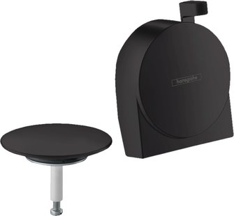 Hansgrohe Exafill S afbouwdeel S badvul-, overloop- en afvoergarnituur, mat zwart
