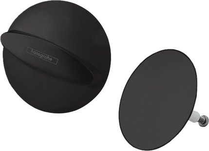 Hansgrohe Flexaplus afbouwdeel E afvoer- en overloopgarnituur, mat zwart