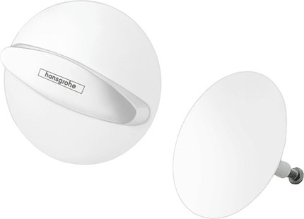 Hansgrohe Flexaplus afbouwdeel E afvoer- en overloopgarnituur, mat wit