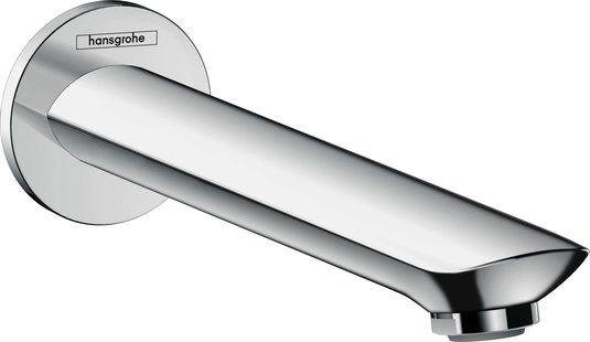 Hansgrohe Novus baduitloop, chroom