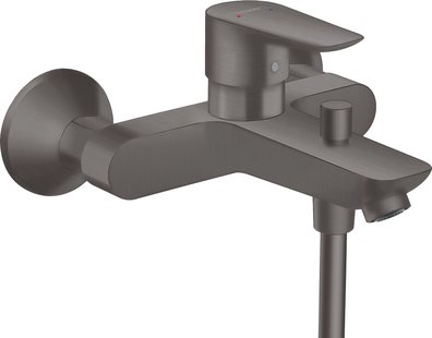 Hansgrohe Talis E ééngreeps badmengkraan opbouw, Brushed Black Chrome