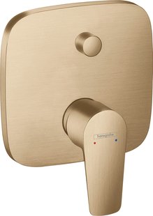 Hansgrohe Talis E ééngreeps badmengkraan afbouwdeel, Brushed Bronze