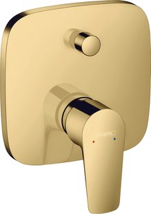 Hansgrohe Talis E ééngreeps badmengkraan afbouwdeel, Polished Gold Optic