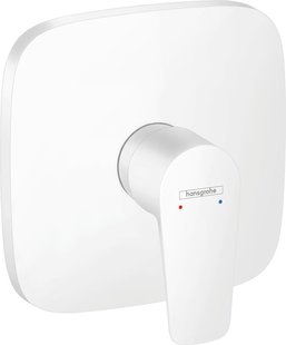 Hansgrohe Talis E ééngreeps douchemengkraan afbouwdeel, mat wit