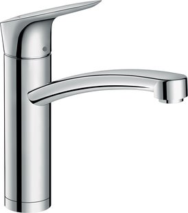 Hansgrohe Logis M31 ééngreeps keukenmengkraan 160 voor plaatsing voor raam, chroom