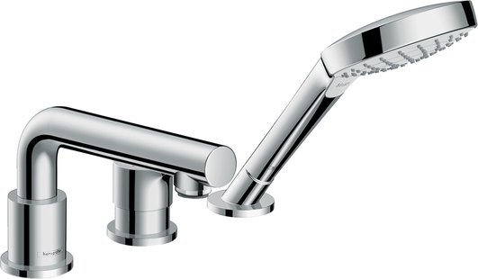 Hansgrohe Talis S driegats badrandmengkraan afbouwdeel voor inbouwdeel 13439180, chroom