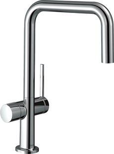 Hansgrohe Talis M54 ééngreeps keukenmengkraan U 220 met stopkraan voor vaatwasser, chroom