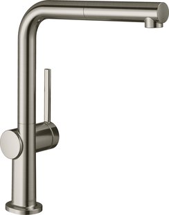 Hansgrohe Talis M54 ééngreeps keukenmengkraan 270 met uittrekbare uitloop en sBox, rvs look