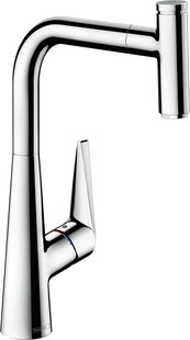 Hansgrohe Talis Select M51 ééngreeps keukenmengkraan 300 met uittrekbare uitloop, chroom