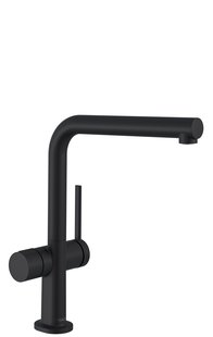 Hansgrohe Talis M54 ééngreeps keukenmengkraan 270 met stopkraan voor vaatwasser, mat zwart