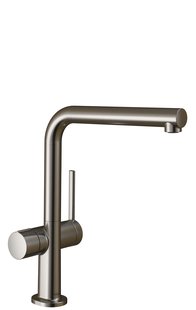 Hansgrohe Talis M54 ééngreeps keukenmengkraan 270 met stopkraan voor vaatwasser, rvs look