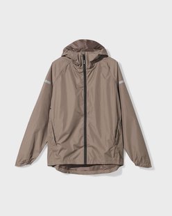 HEMA Regenjas voor volwassenen ademend en lichtgewicht taupe (taupe)