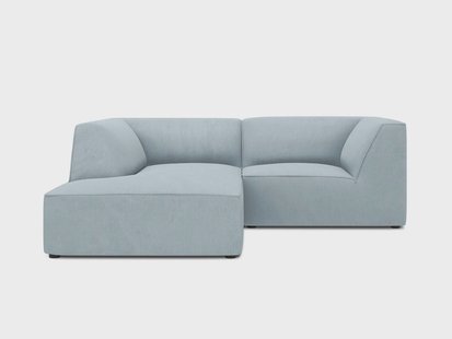 Hoekbank Sao ribstof links | Windsor & Co