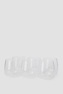 Waterglazen met schelp