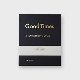 Printworks Fotoalbum - Good Times (L) - Zwart