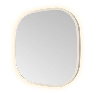 Spiegel Hotbath &MORE 40x40 cm LED-Verlichting Deens Ovaal RVS