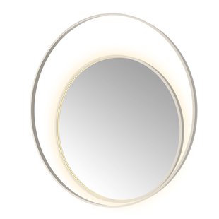 Spiegel Hotbath &MORE 120x120 cm LED-Verlichting Spiegelverwarming Rond Deco RVS