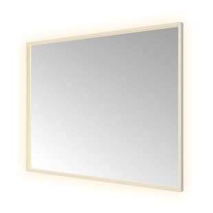 Spiegel Hotbath &MORE 80x100 cm LED-Verlichting Spiegelverwarming Rechthoek RVS