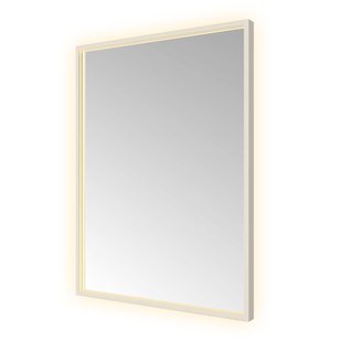 Spiegel Hotbath &MORE 80x60 cm LED-Verlichting Spiegelverwarming Rechthoek RVS