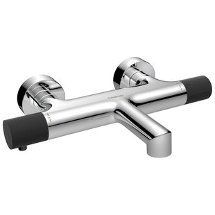 Badkraan Opbouw Sapho Solaris Chroom/Mat Zwart