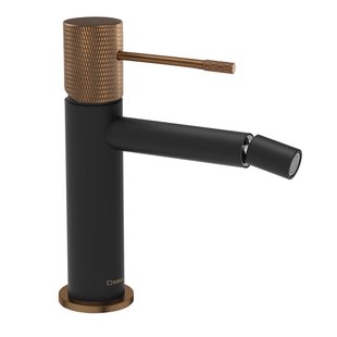 Bidet Mengkraan Sapho Solaris Mat Zwart/Koper