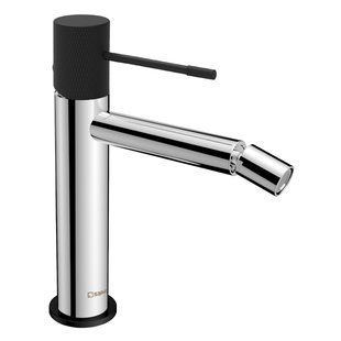 Bidet Mengkraan Sapho Solaris Chroom/Mat Zwart