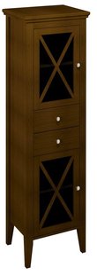 Hoge Badkamerkast Sapho Cross 49x170x39 cm Massief Hout Links