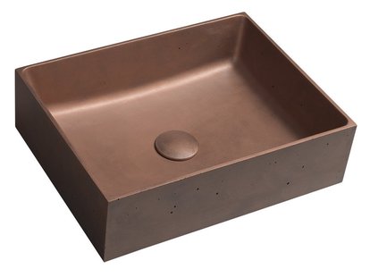 Vrijstaand Waskom Sapho Formigo 47,5x36,5 cm Koper